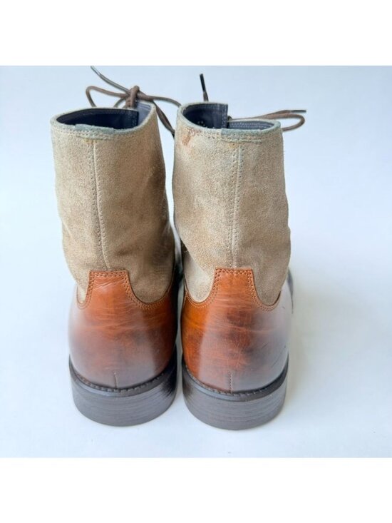 To Boot New York Blake Burnished Leather Suede Men\'s Dress Boots Size 9.5 main image 7